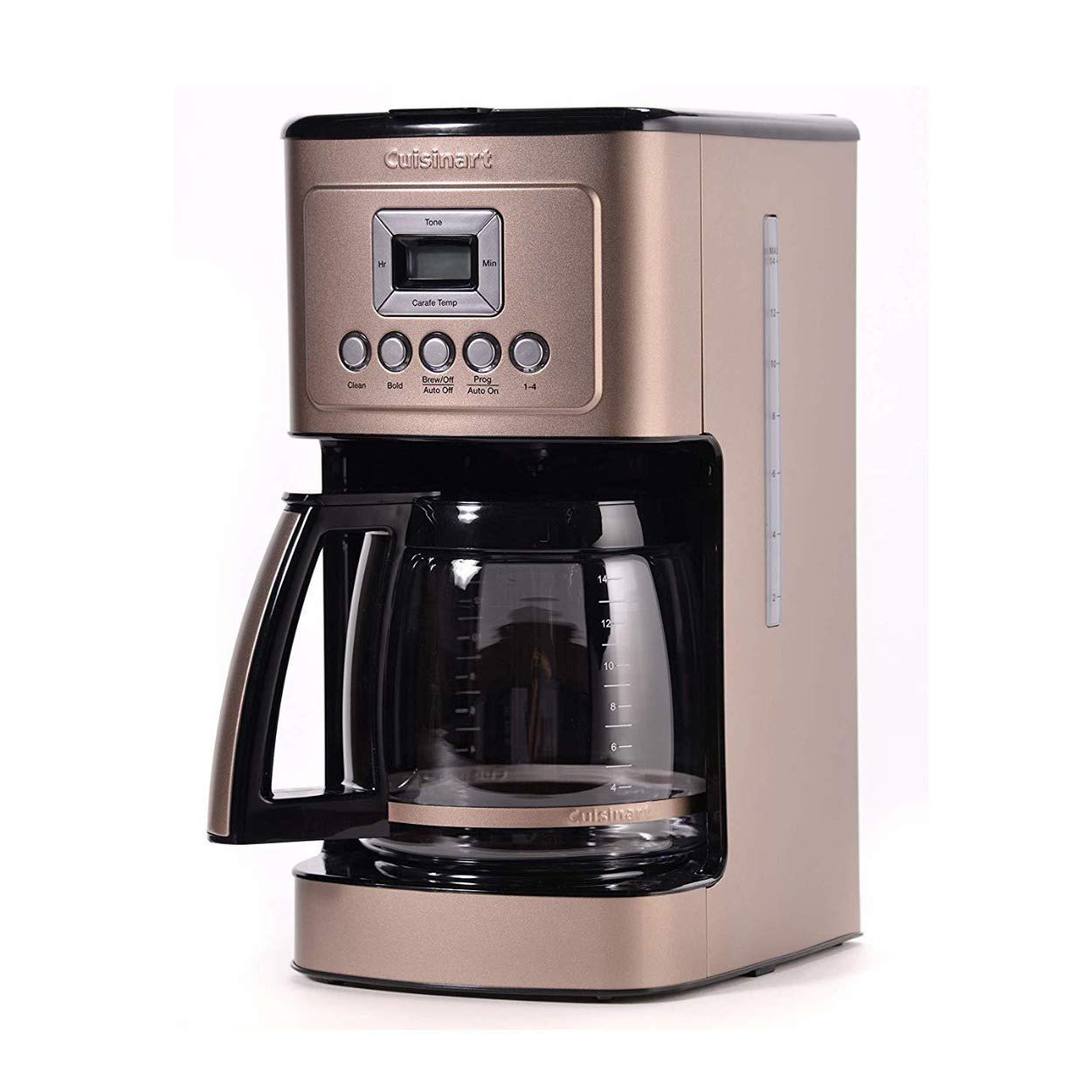 Cuisinart 14 Cup Programmable Coffee Maker PerfecTemp Glass Carafe DCC-3200NAS Stainless