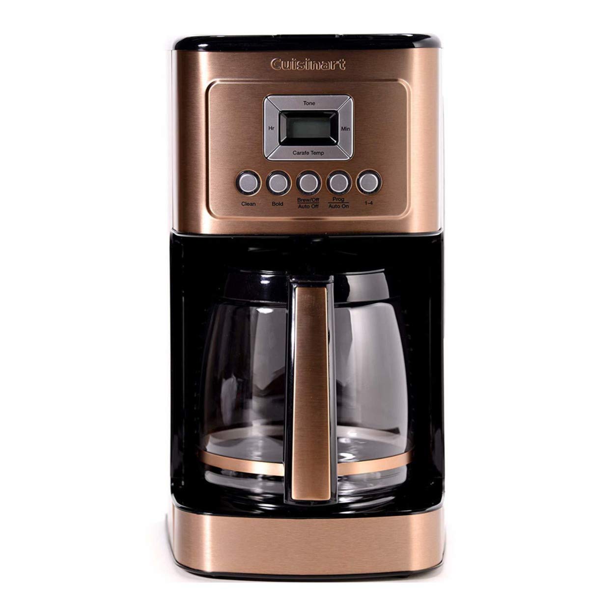 Cuisinart 14 Cup Programmable Coffee Maker PerfecTemp Glass Carafe DCC-3200NAS Stainless