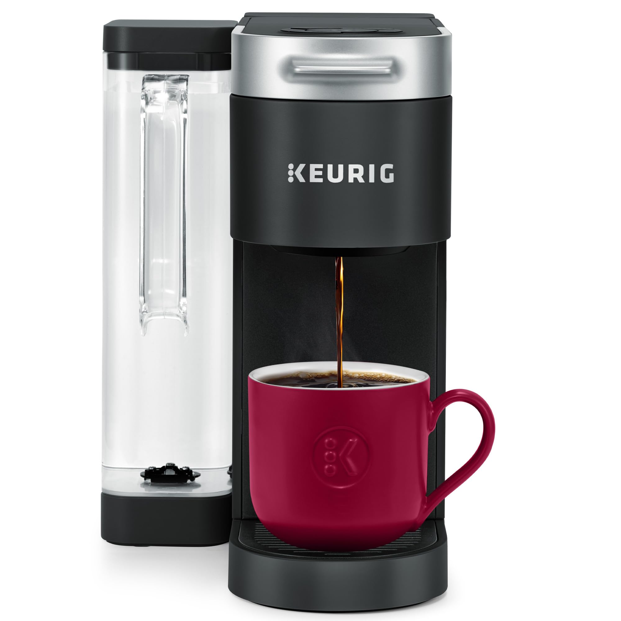 Keurig K Supreme Single Serve Coffee Maker MultiStream 4 Brew Sizes 66oz Reservoir Black