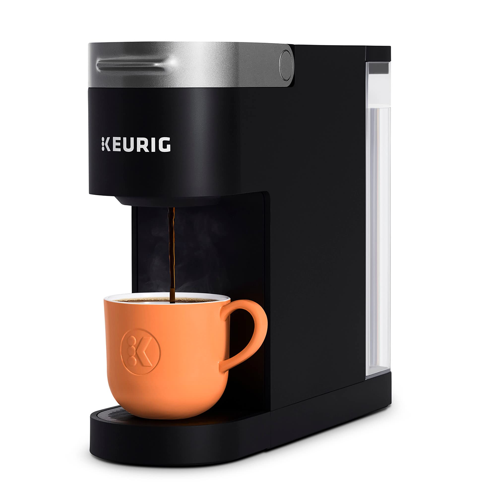 Keurig K Slim Single Serve Coffee Maker Multistream 3 Brew Sizes 46oz Reservoir Black