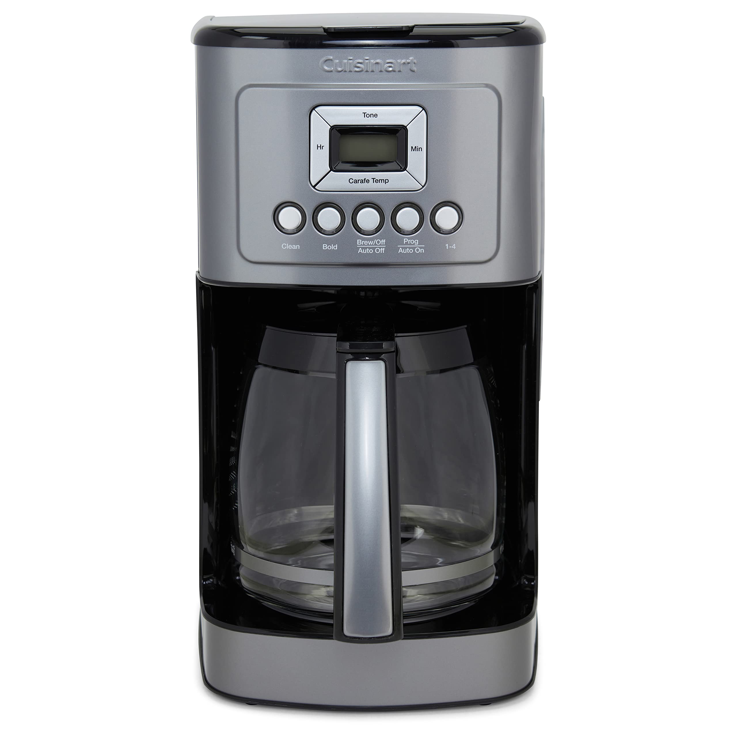 Cuisinart 14 Cup Programmable Coffee Maker PerfecTemp Glass Carafe DCC-3200NAS Stainless