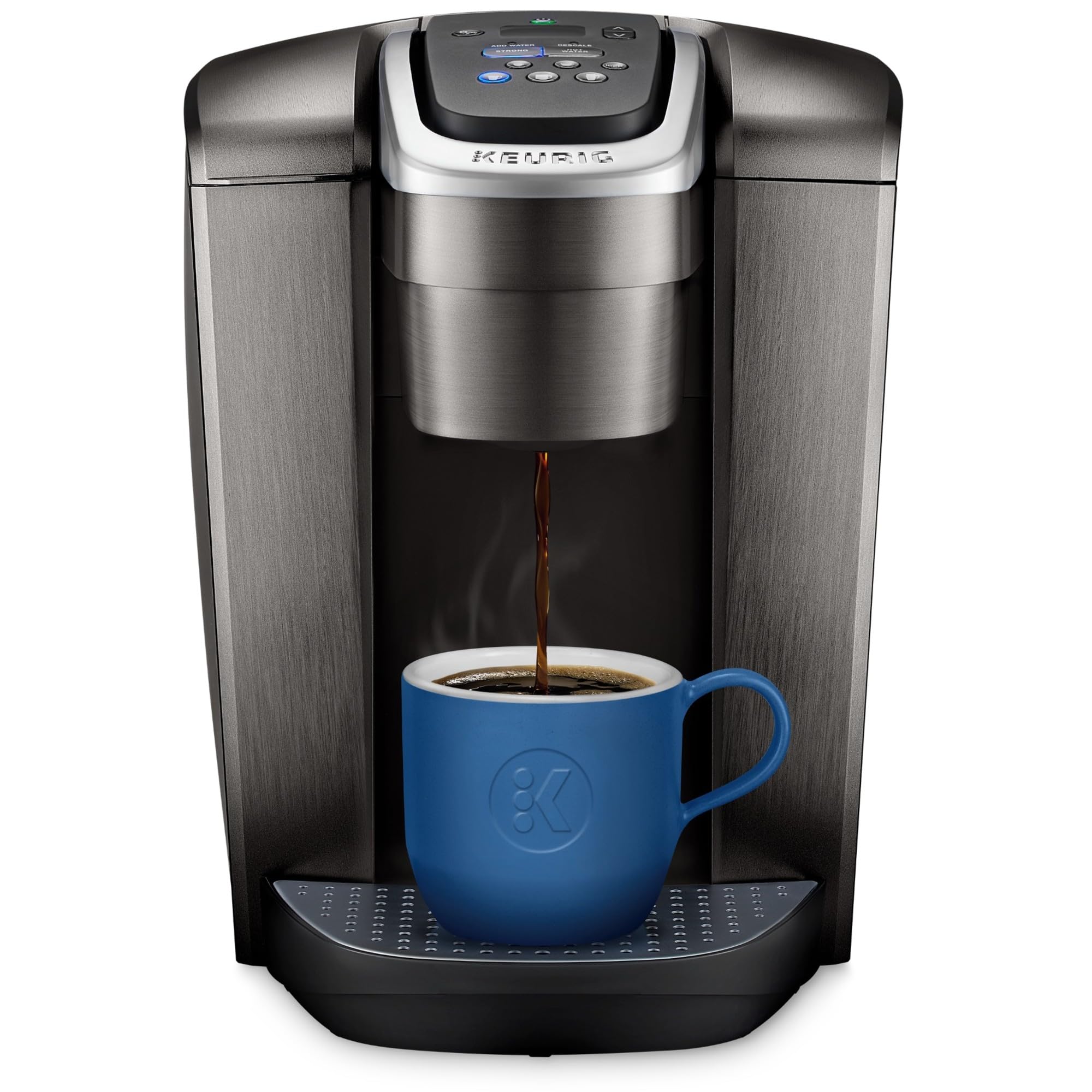 Keurig K Elite Single Serve Coffee Maker Strength & Temp Control Iced 8-12oz Brushed Slate