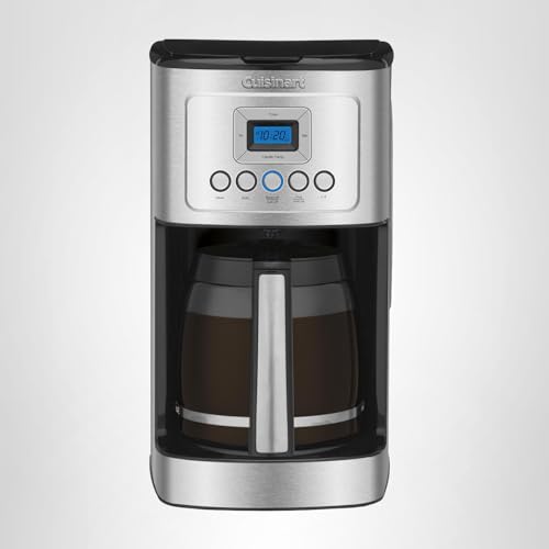 Cuisinart 14 Cup Programmable Coffee Maker PerfecTemp Glass Carafe DCC-3200NAS Stainless