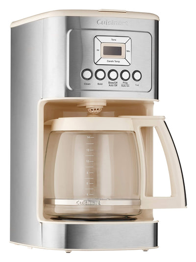 Cuisinart 14 Cup Programmable Coffee Maker PerfecTemp Glass Carafe DCC-3200NAS Stainless