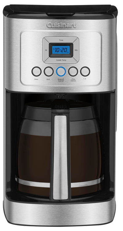 Cuisinart 14 Cup Programmable Coffee Maker PerfecTemp Glass Carafe DCC-3200NAS Stainless