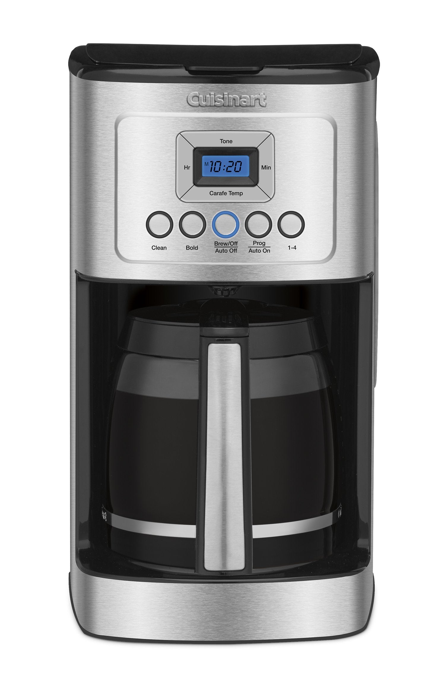 Cuisinart 14 Cup Programmable Coffee Maker PerfecTemp Glass Carafe DCC-3200NAS Stainless