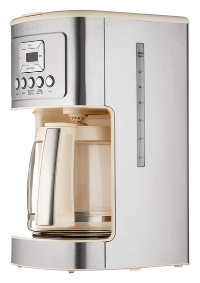 Cuisinart 14 Cup Programmable Coffee Maker PerfecTemp Glass Carafe DCC-3200NAS Stainless